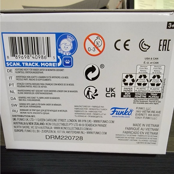 Funko POP Movies Despicable Me 3 Fluffy Action Figure - Picture 5 of 5